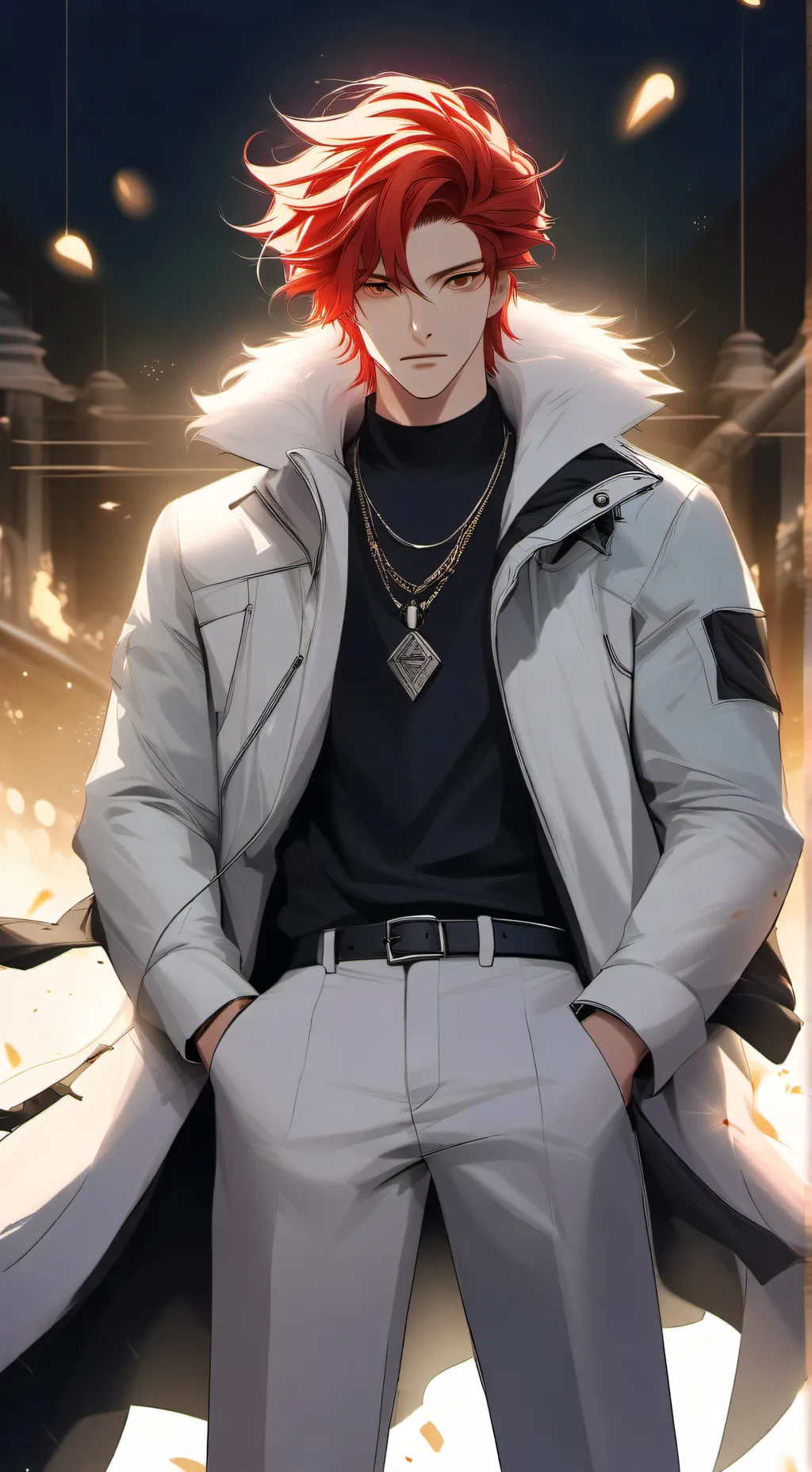 ai character: Leo background