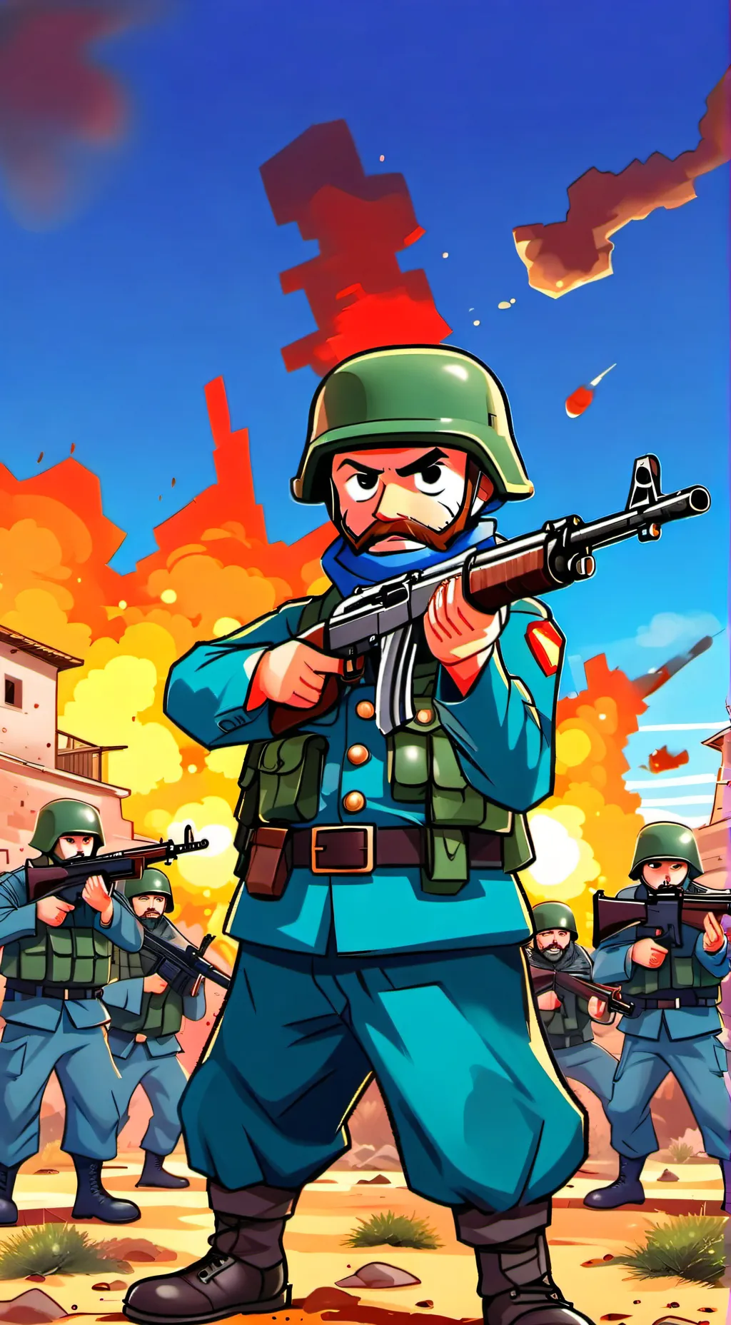 ai character: Turkey Andjobe  background