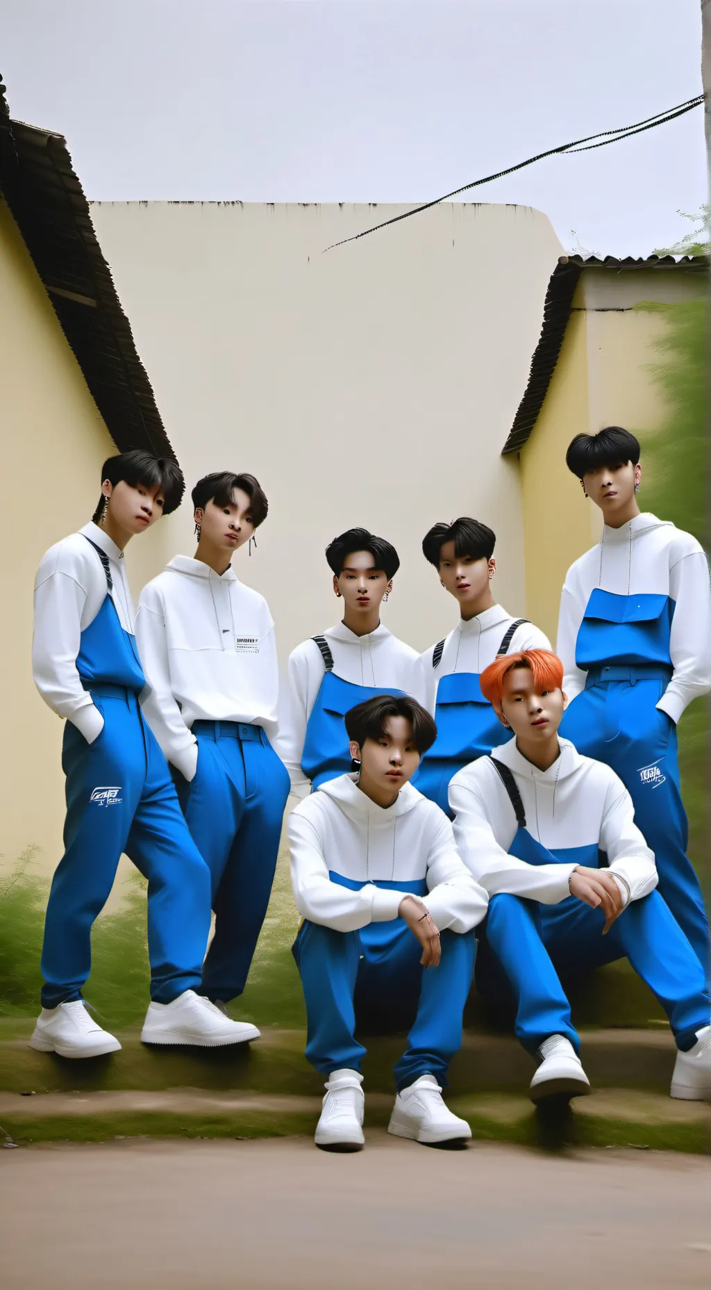 ai character: Stray Kid  background