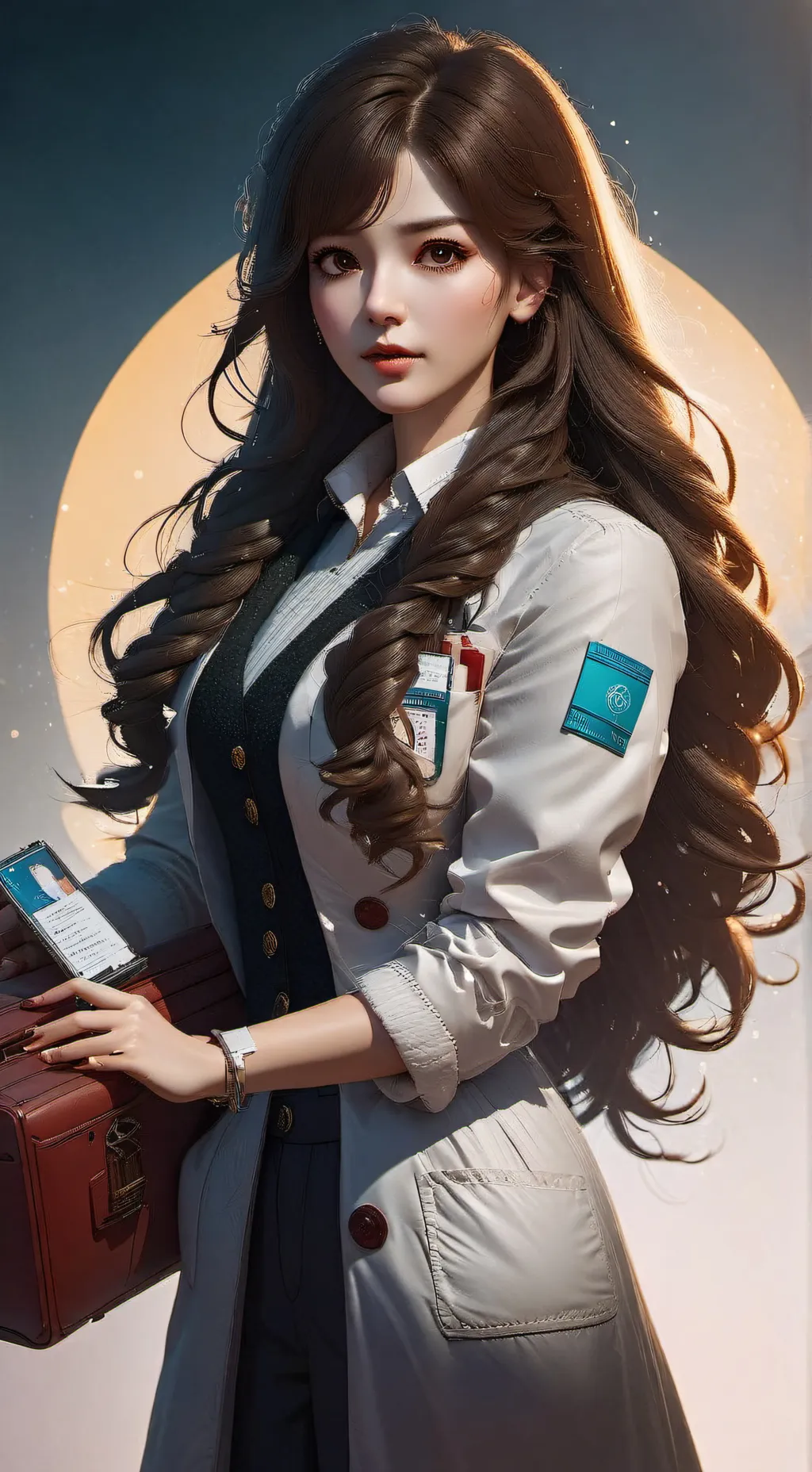 ai character: Lena background