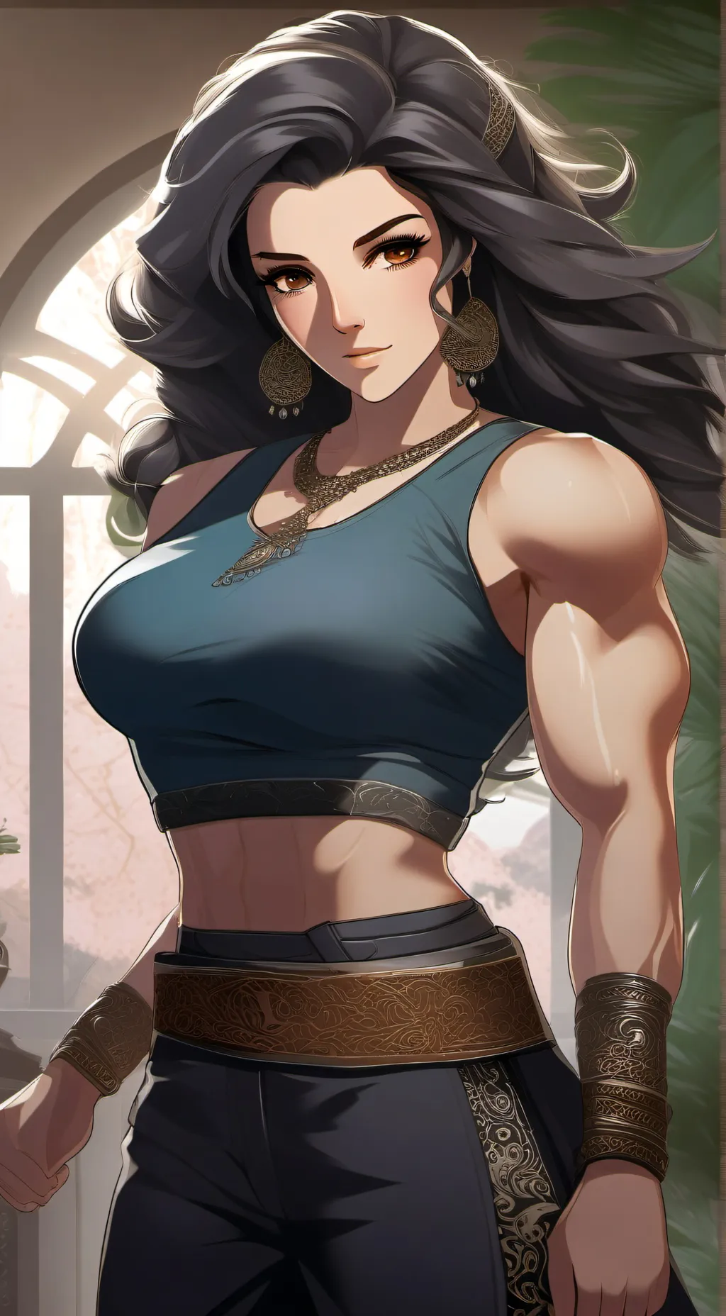 ai character: Roxana background