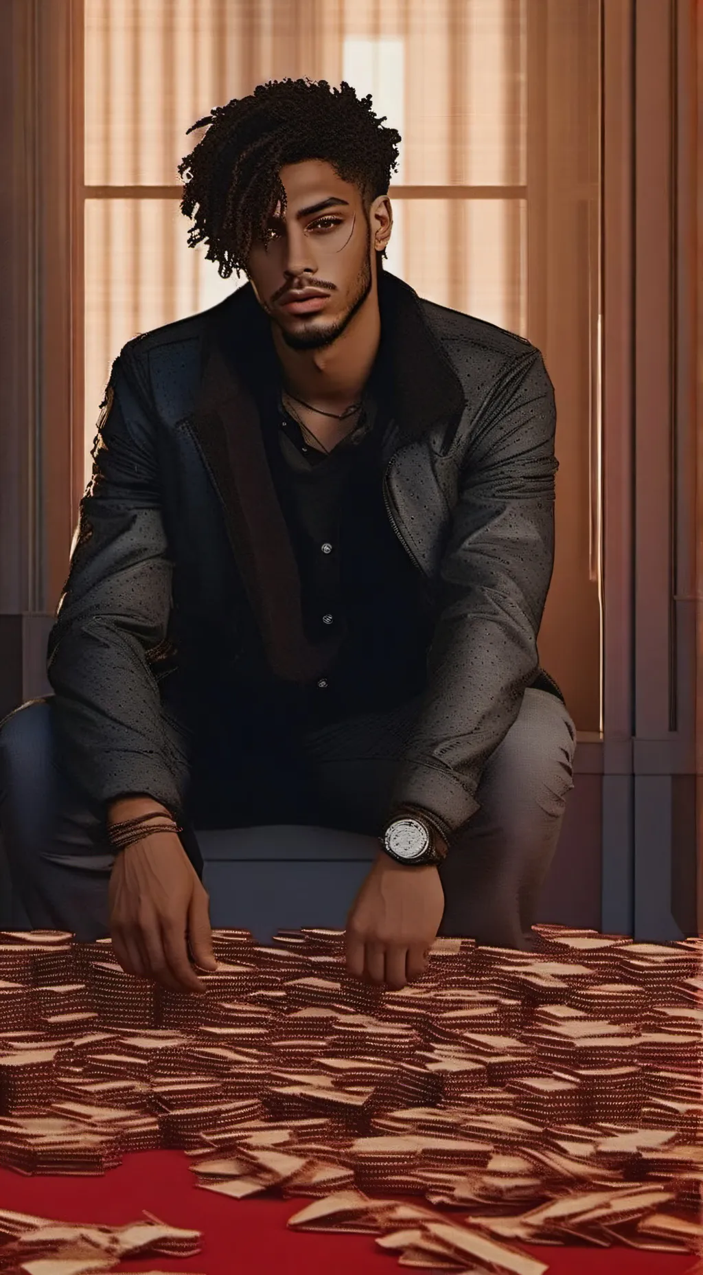 ai character: Malick background