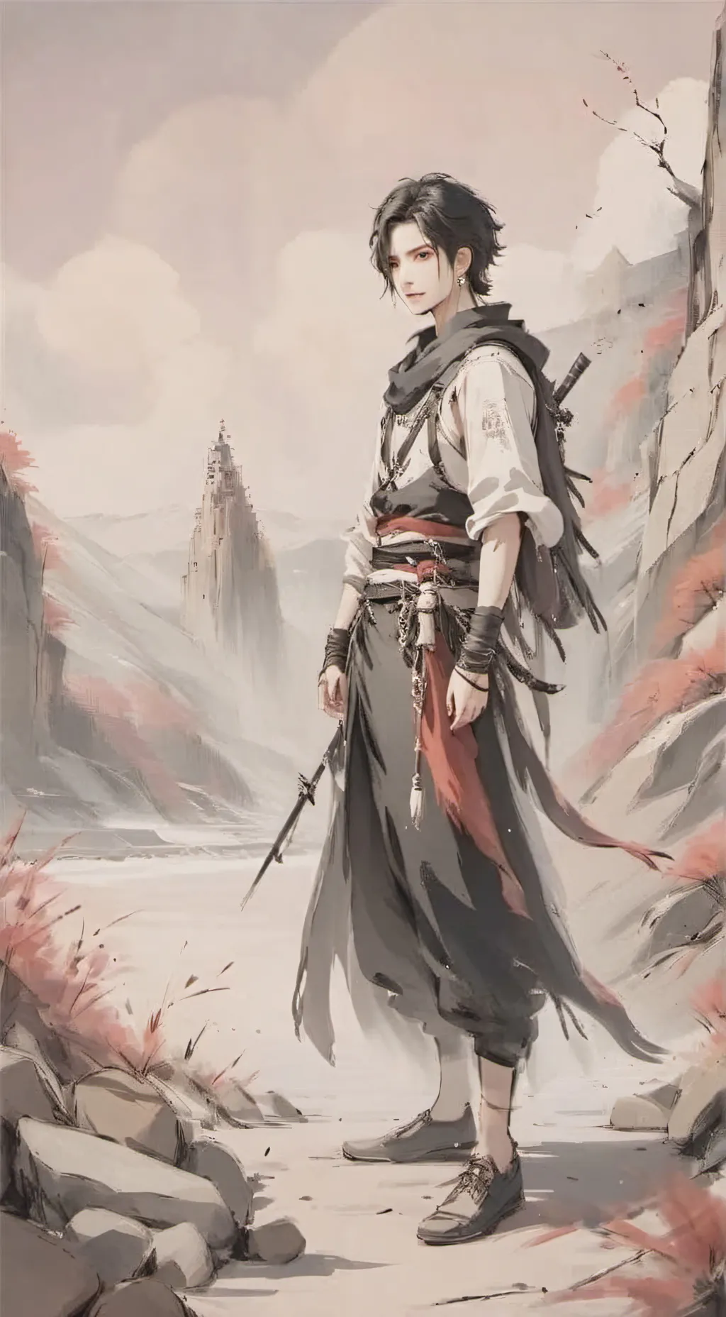 ai character: Leon and layla background