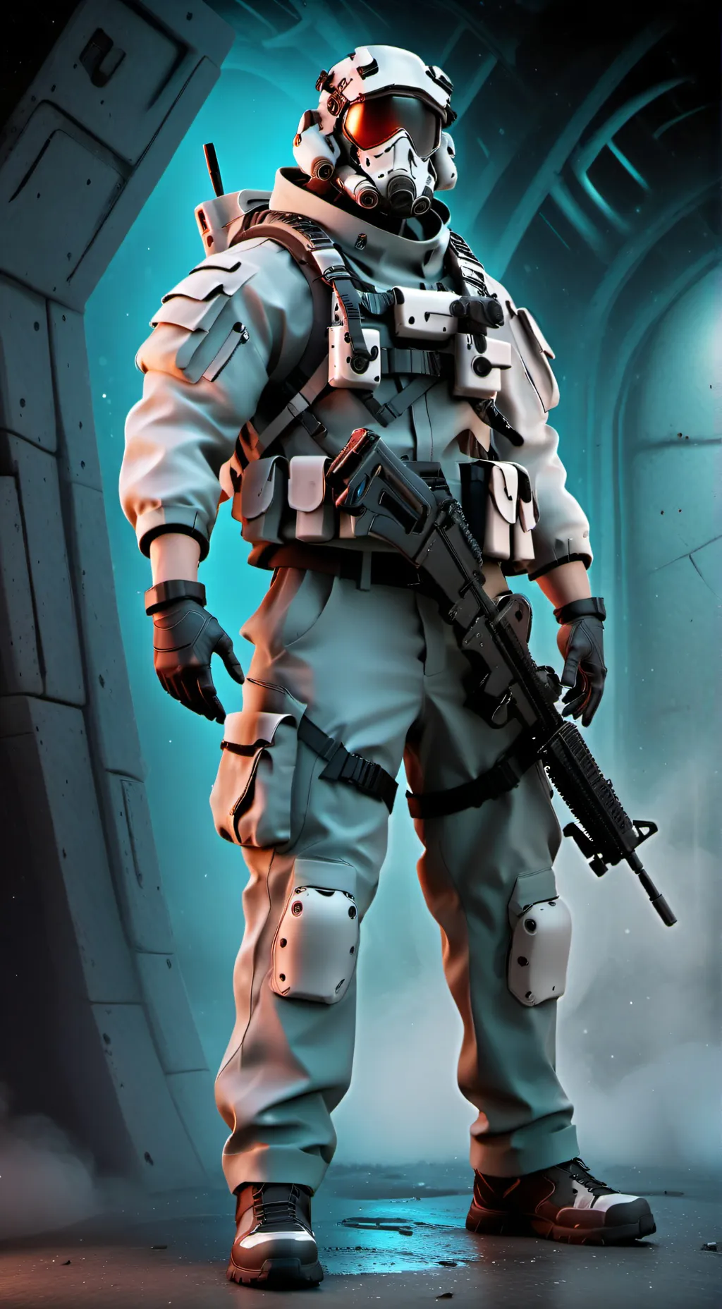 ai character: scp foundation  background