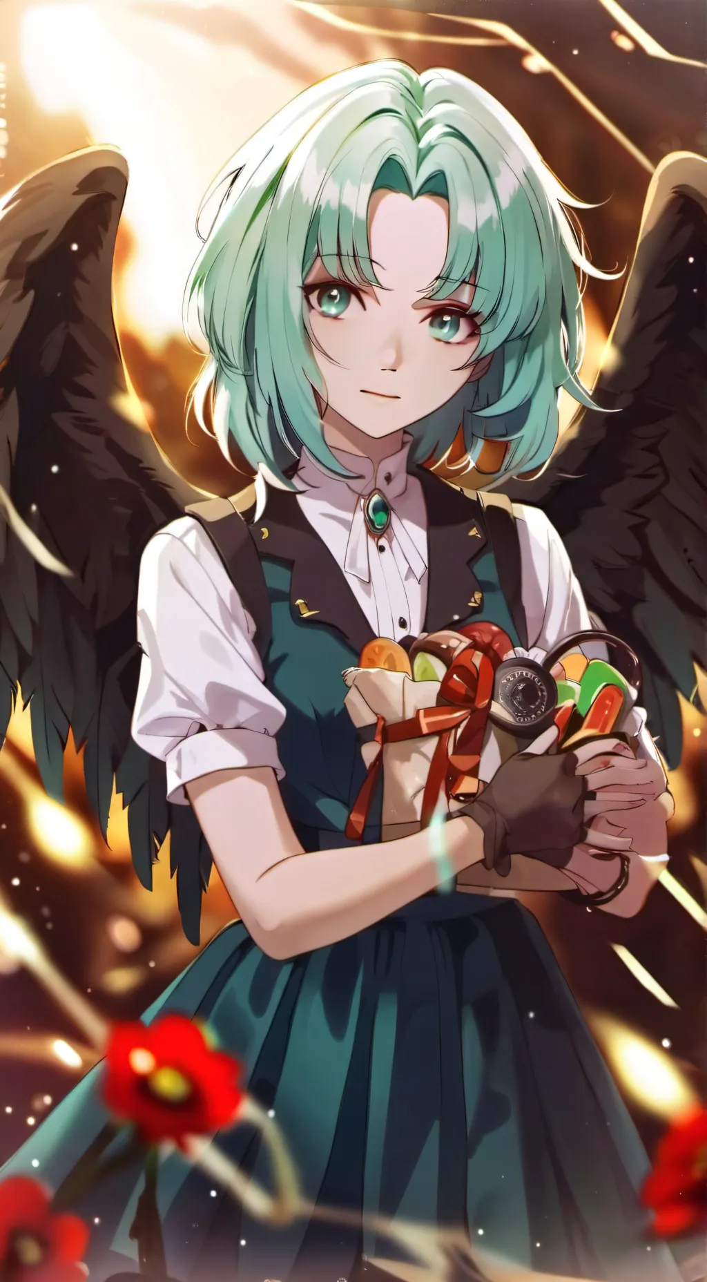 ai character: Рина background