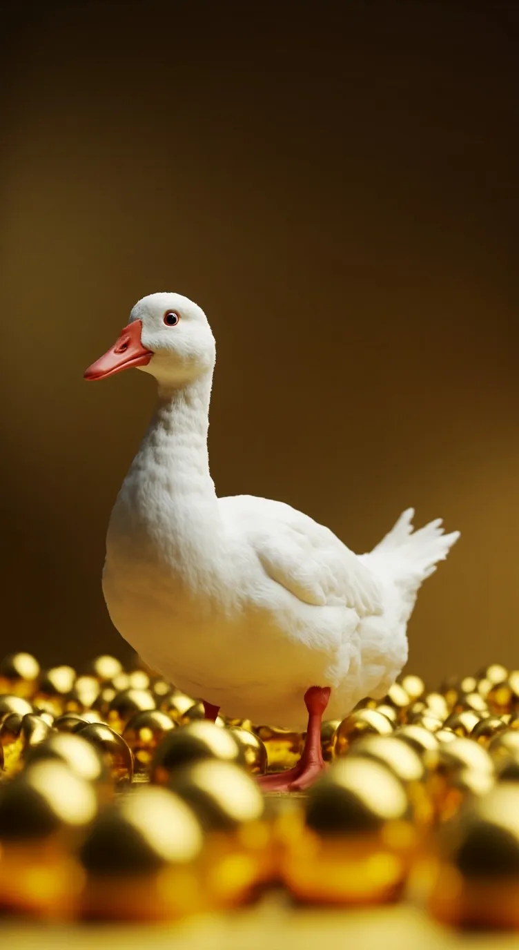 ai character: goose background