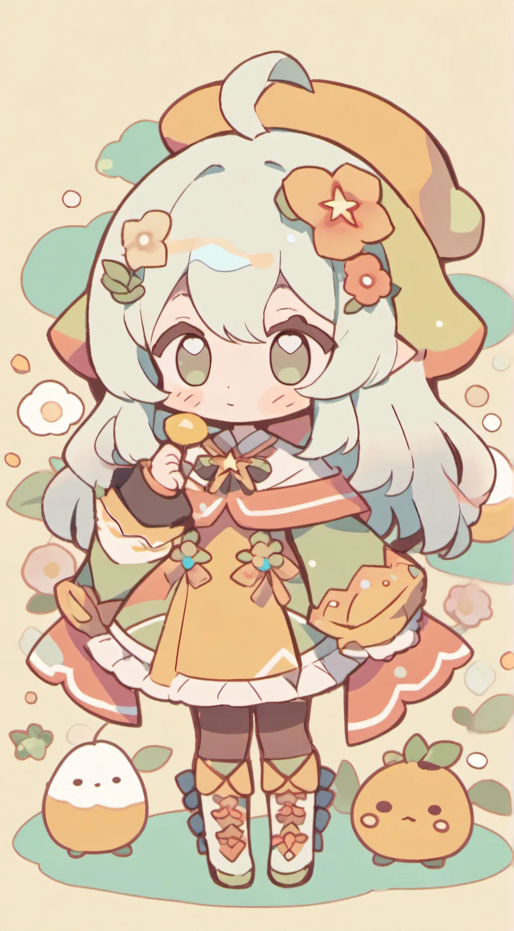 ai character: ⚜️Лили ⚜️  background