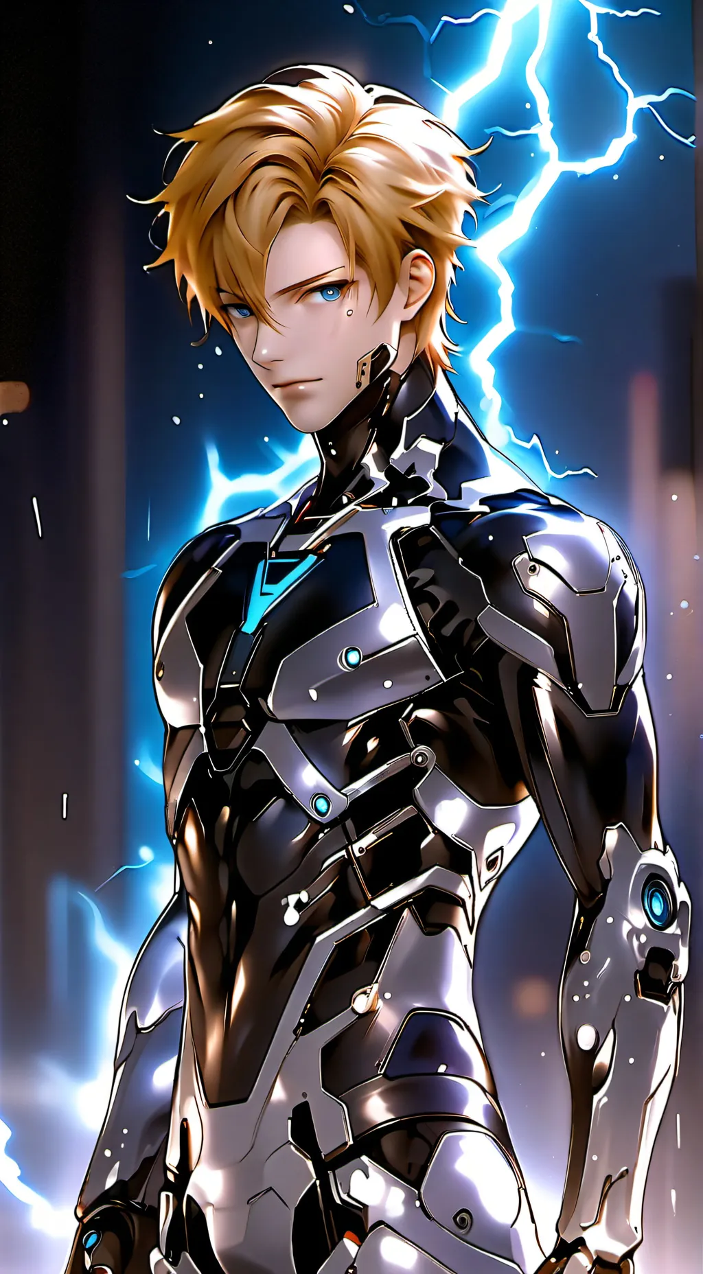 ai character: Volt background