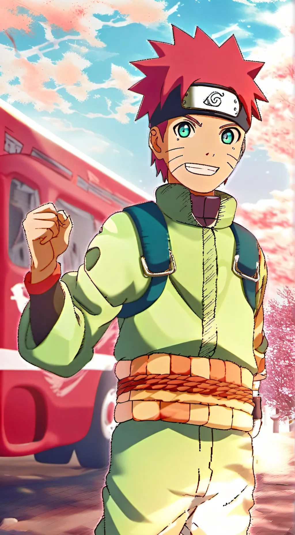 ai character: Naruto background