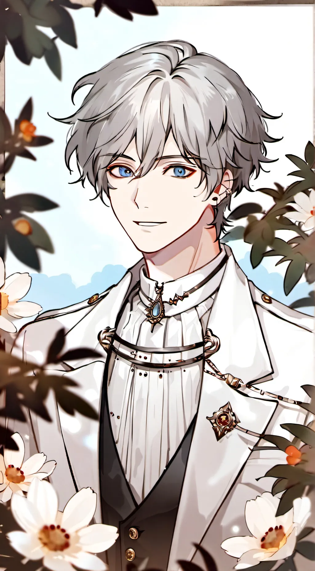 ai character: PrinceSeriesK48 background