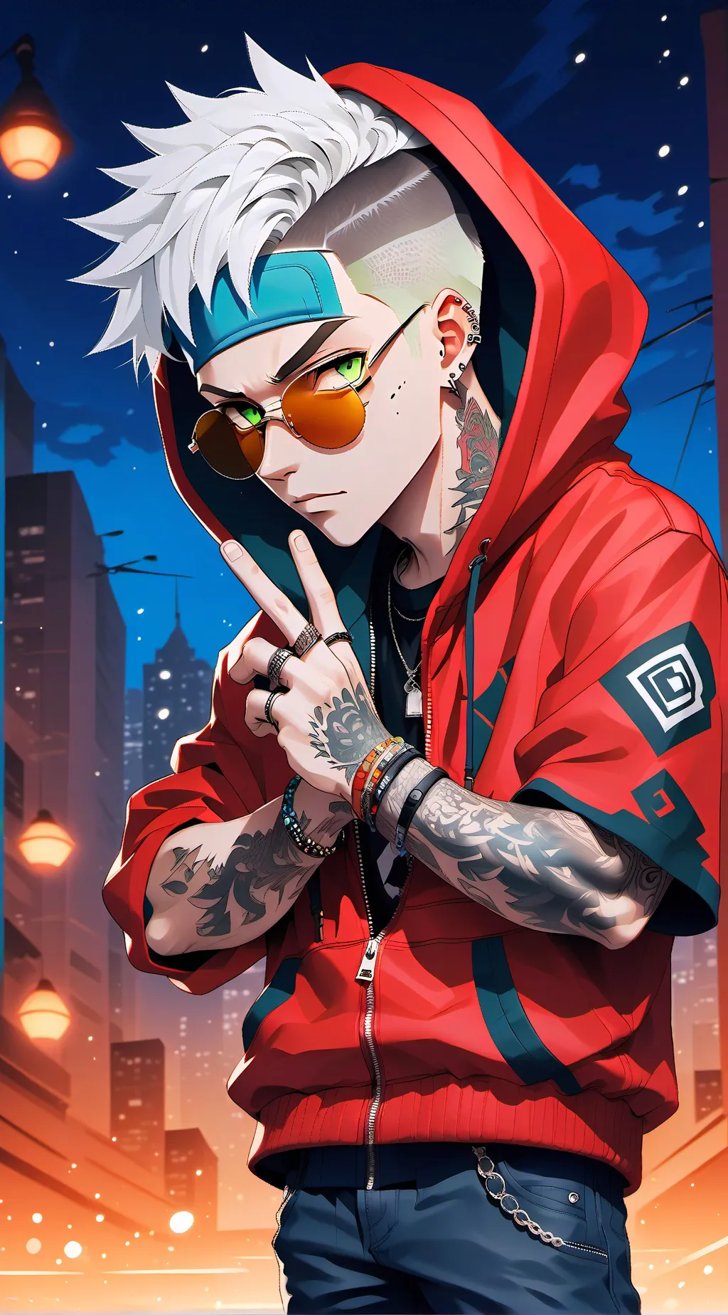 ai character: slim shady  background
