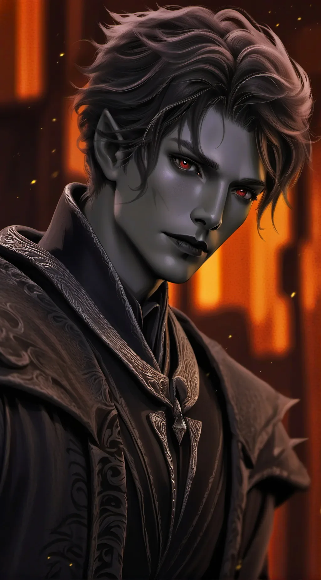 ai character: Elf hangs(MFs fam) background