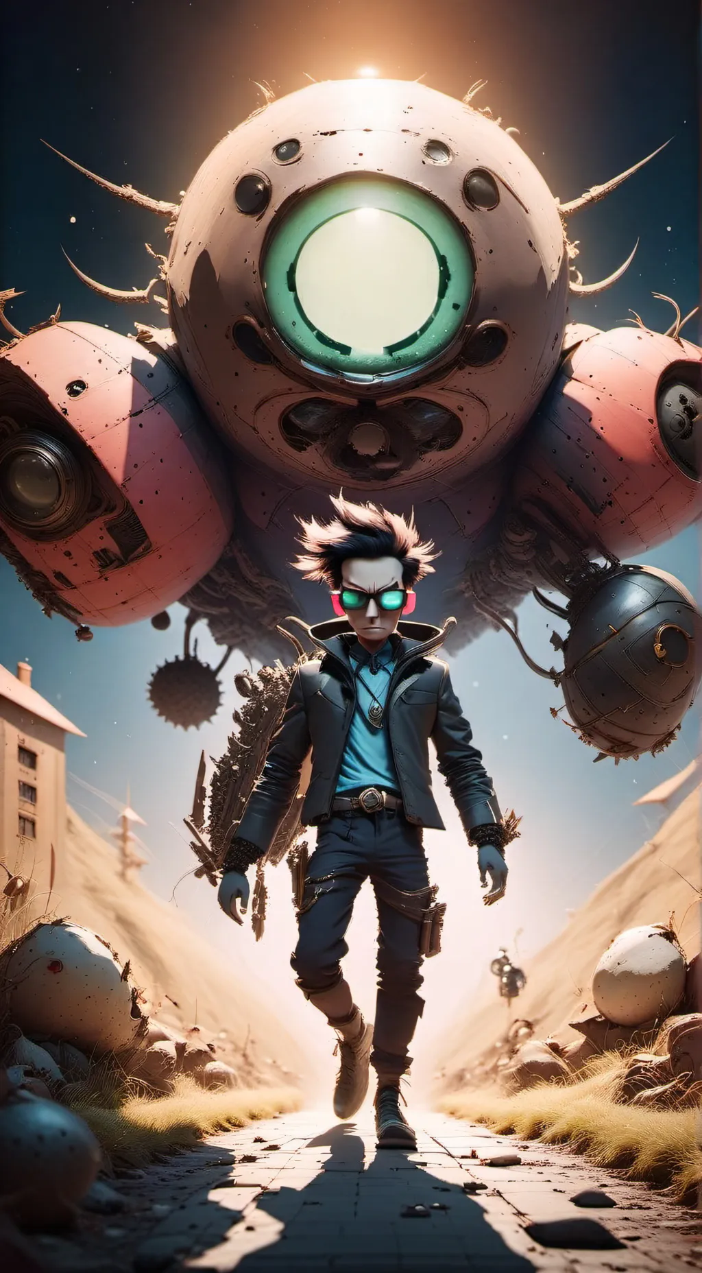 ai character: dib background