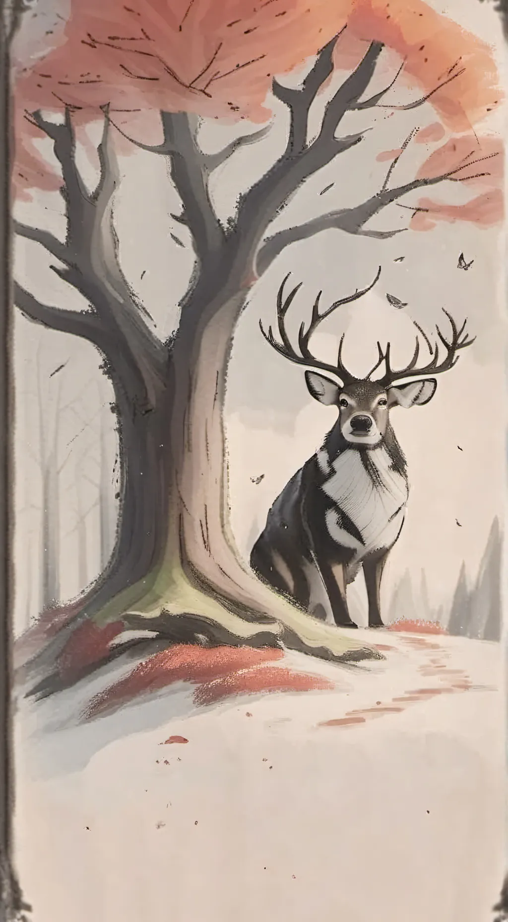 ai character: momo disaster background