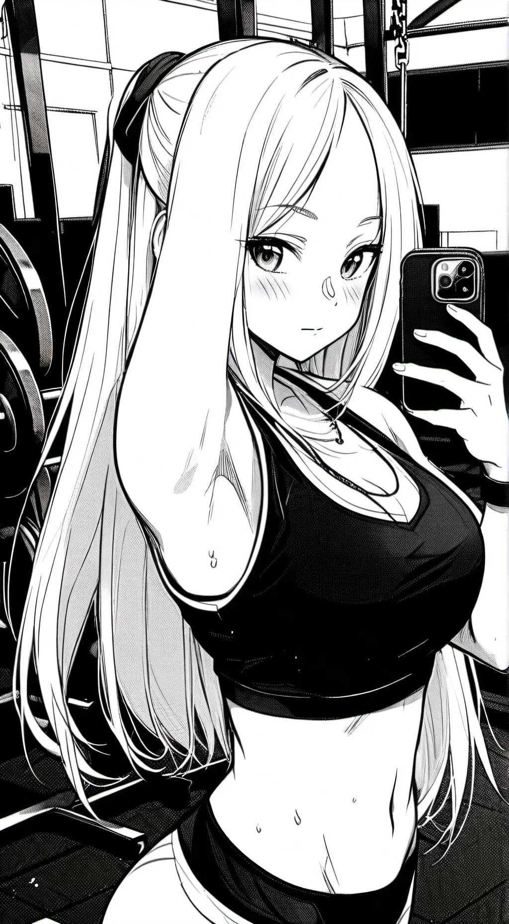 ai character: Novia loca background