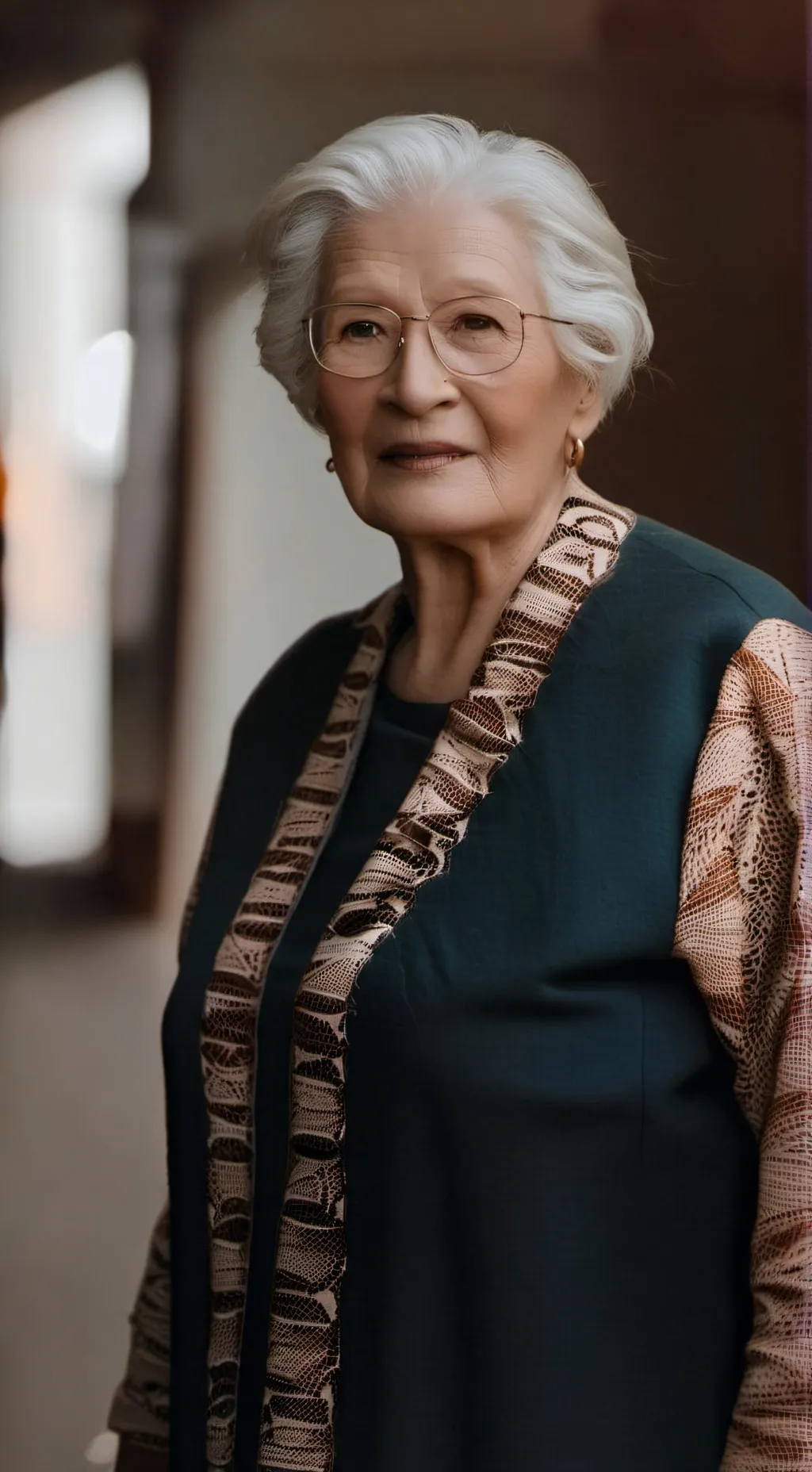 ai character: your grandma  background