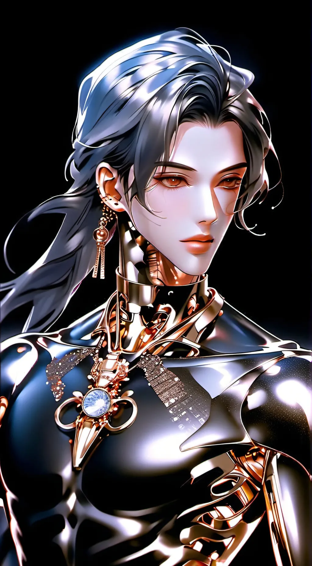 ai character: someone fishy 🎃 background