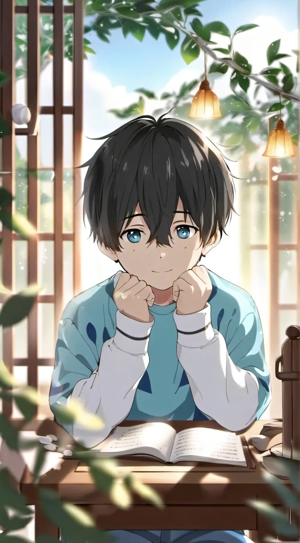 ai character: antony  background