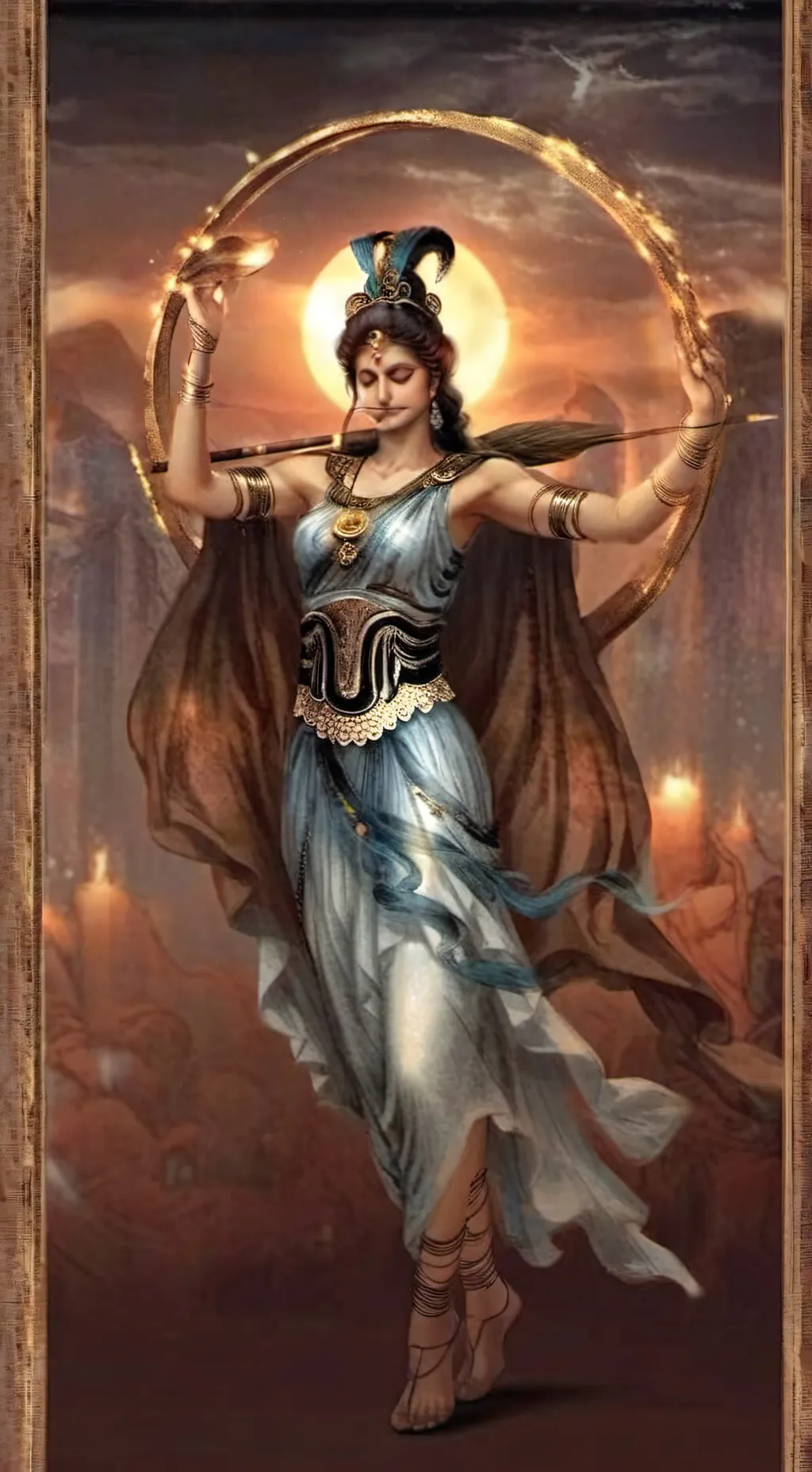 ai character: Fall inlove background