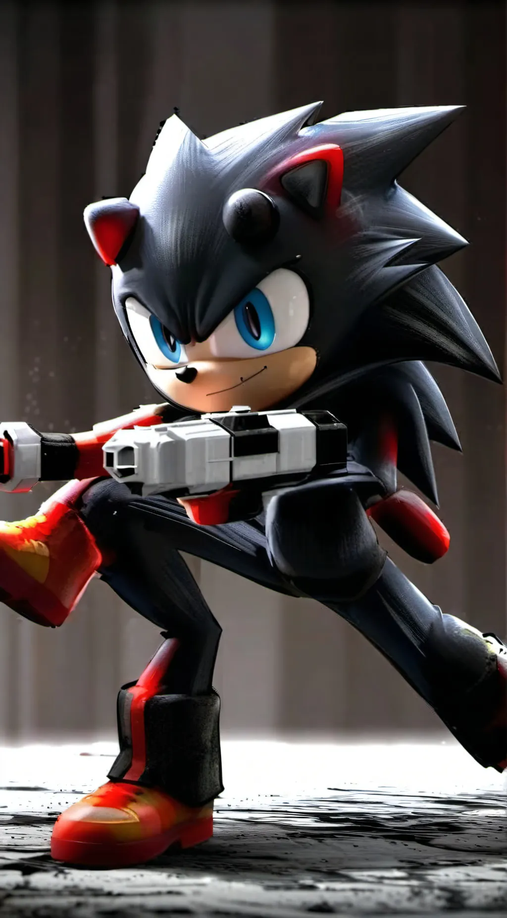 ai character: Shadow the Hedgehog background
