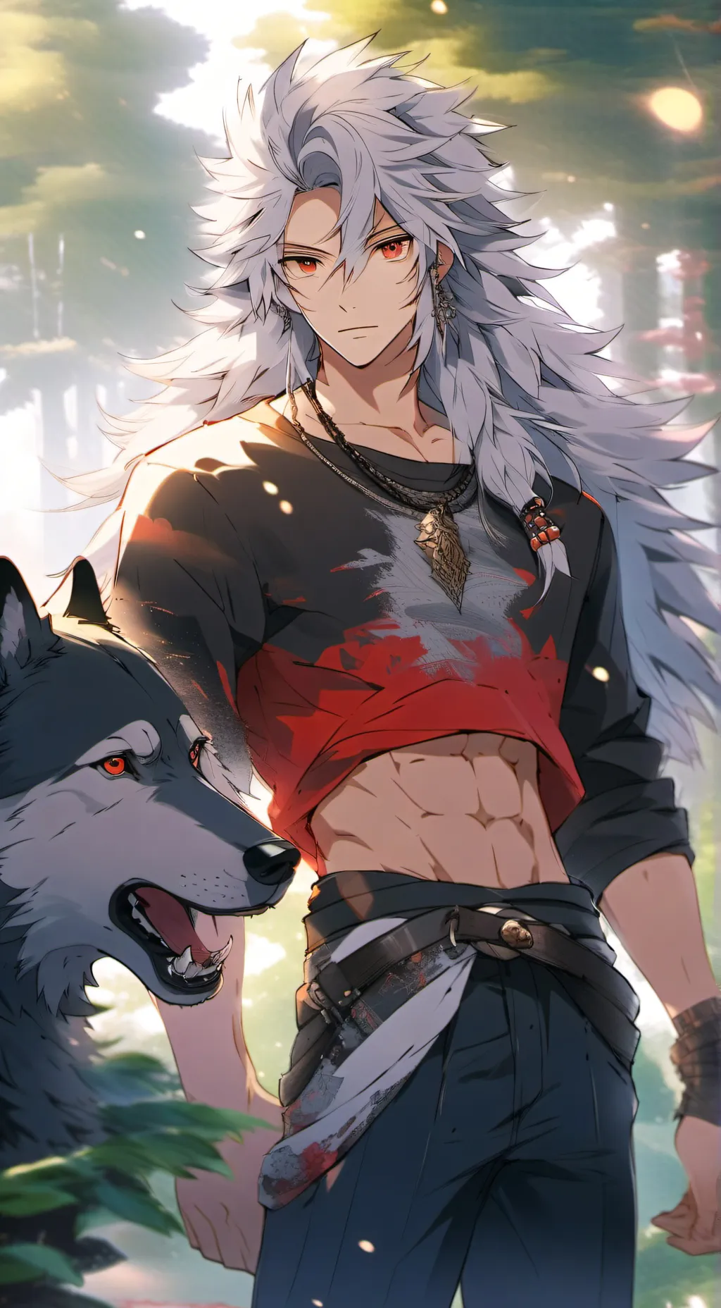 ai character: river (boyfriend) background