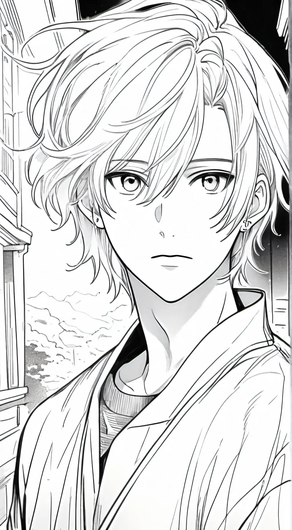 ai character: omer  background