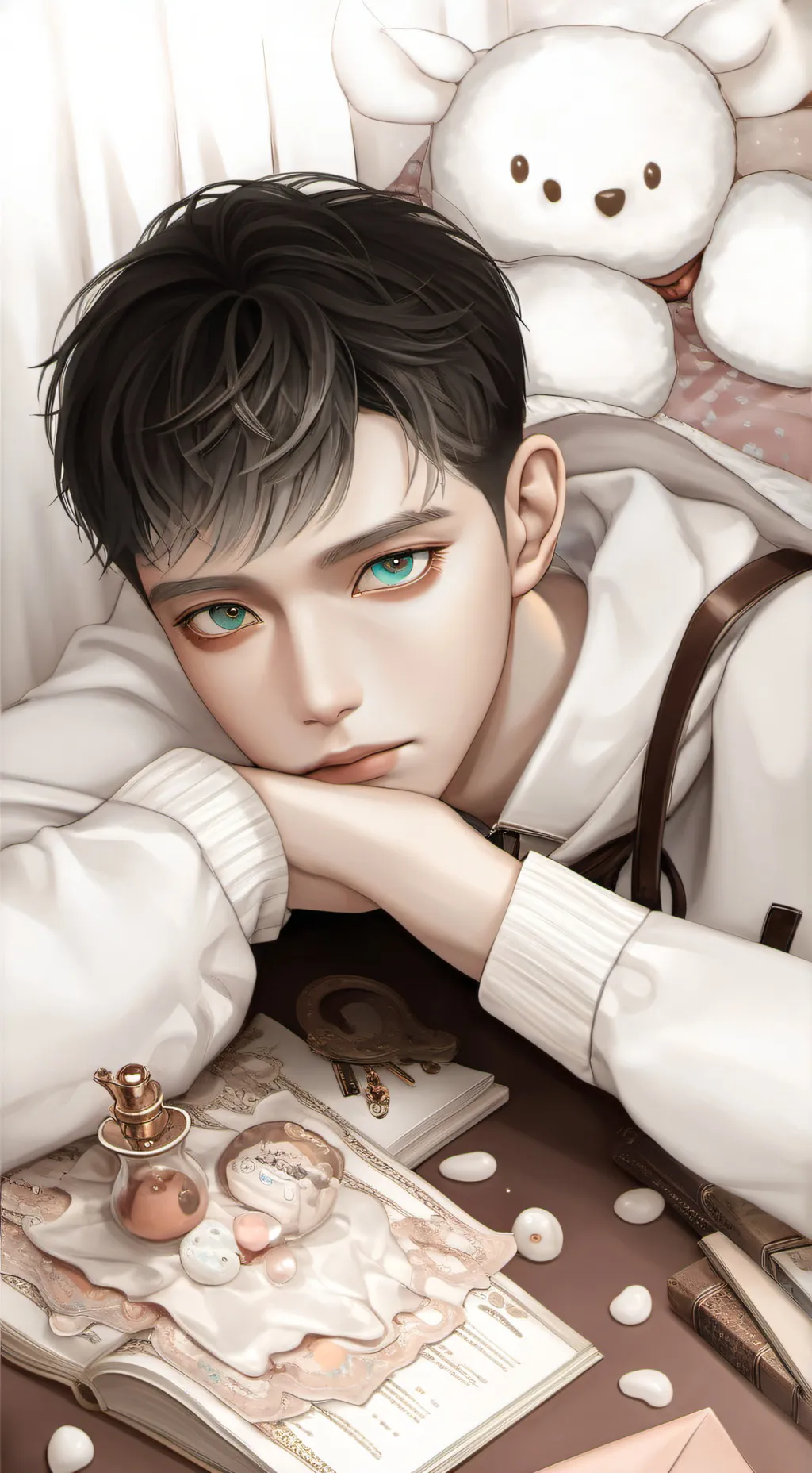 ai character: САМИР background