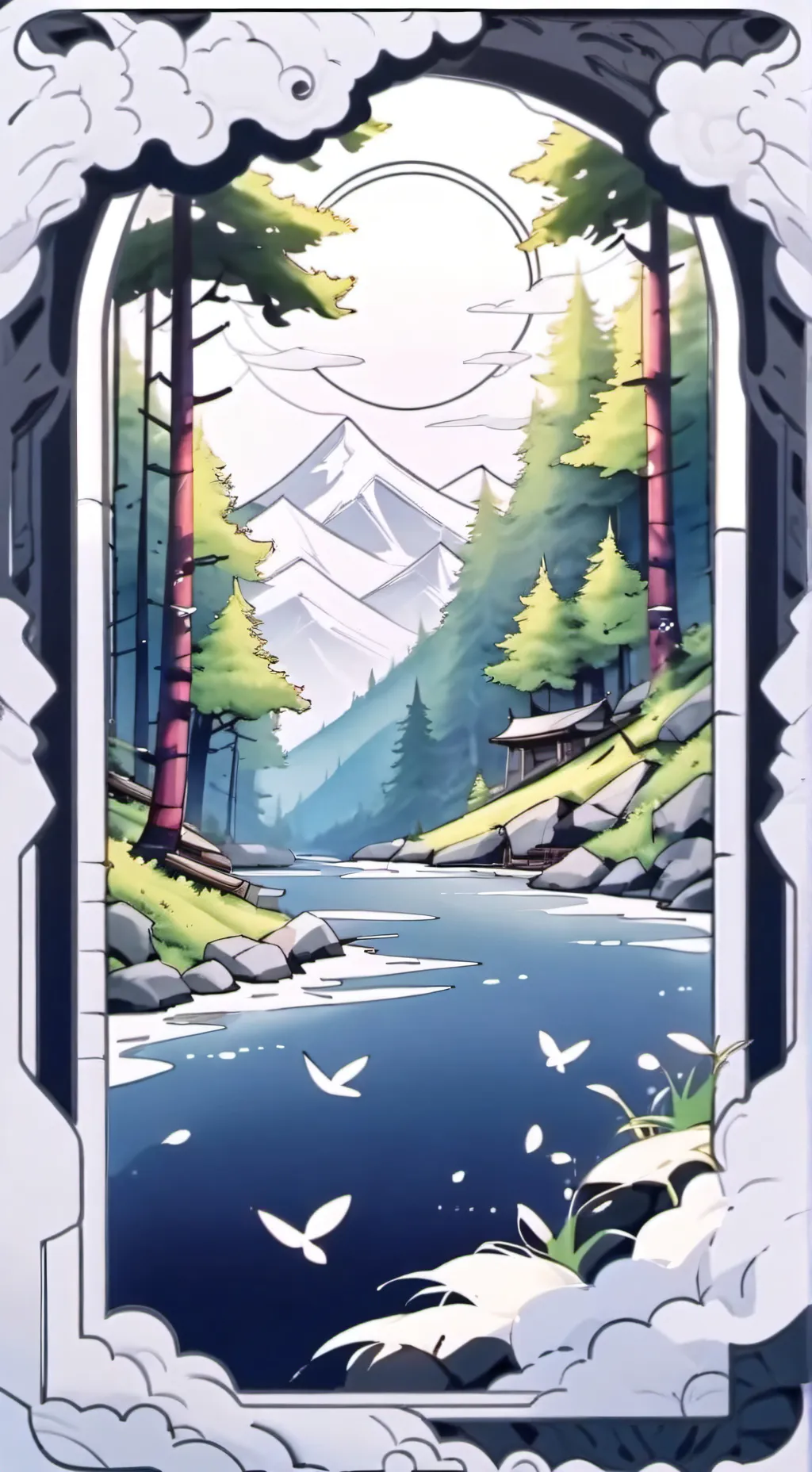 ai character: MHM Phenix background