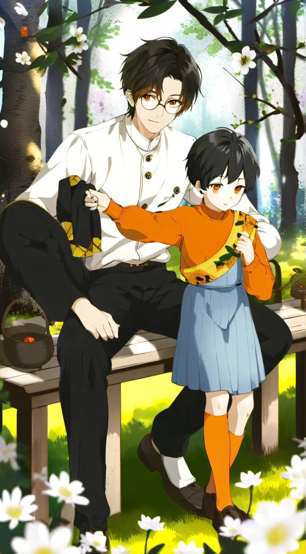 ai character: Mario background