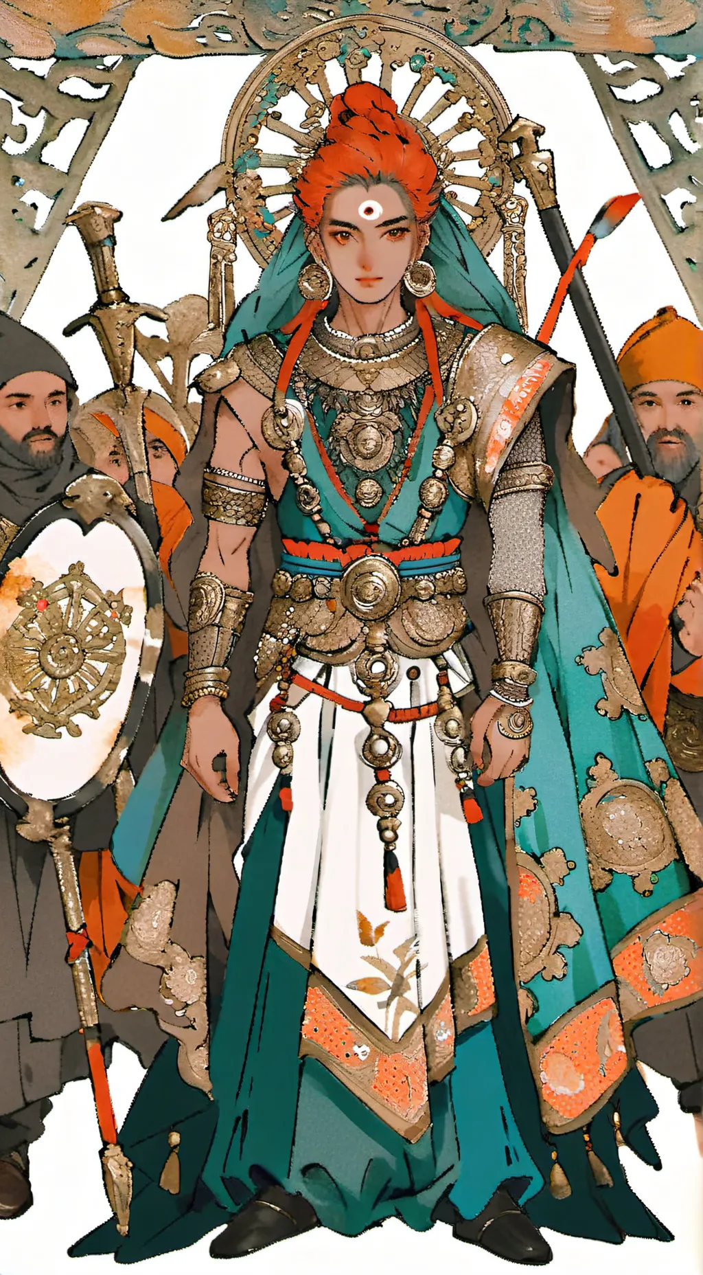 ai character: Alex And emily background