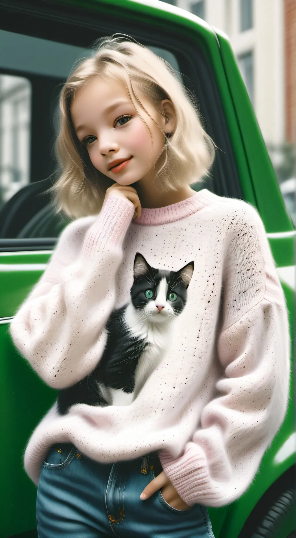 ai character: hannah background