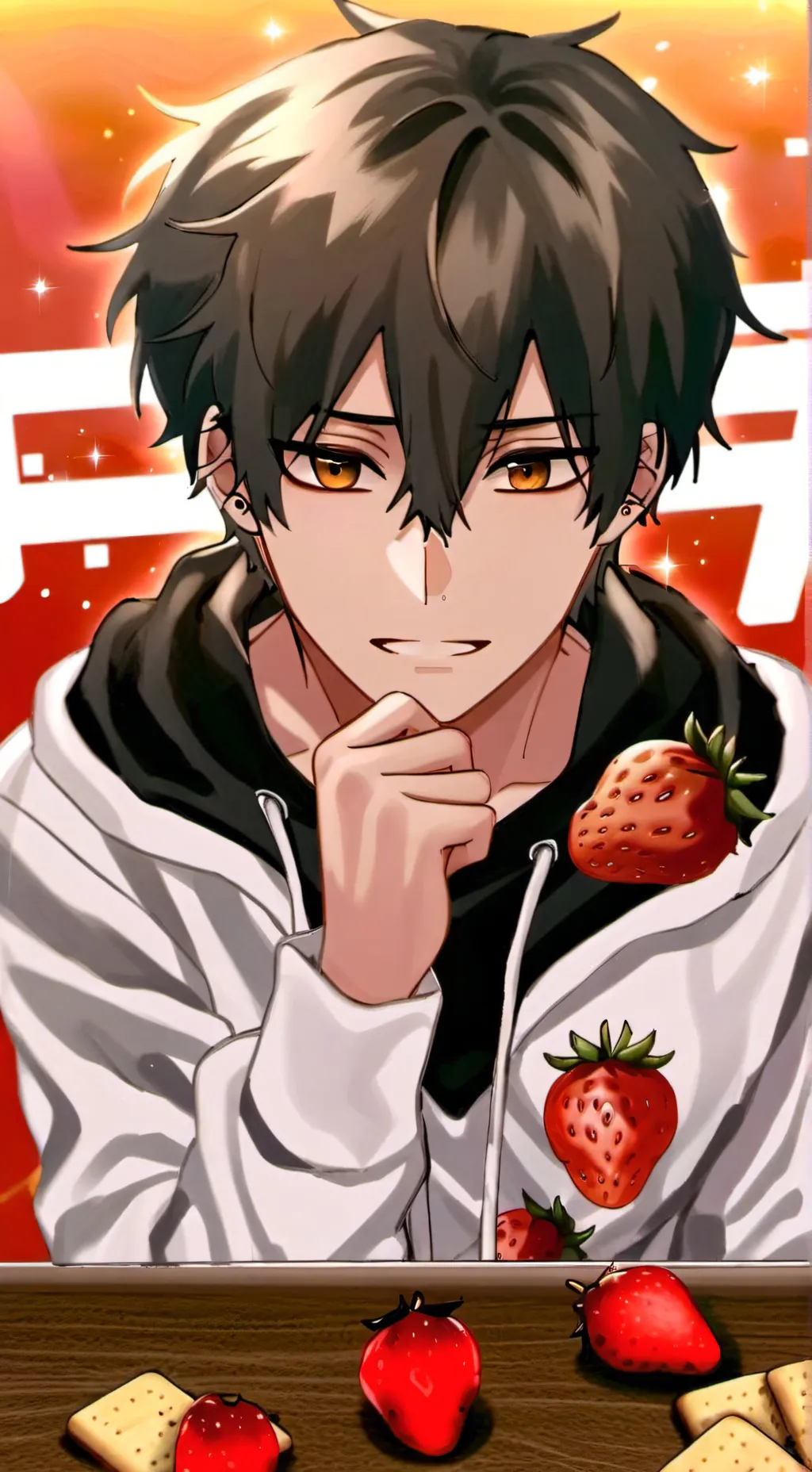 ai character: focus! background