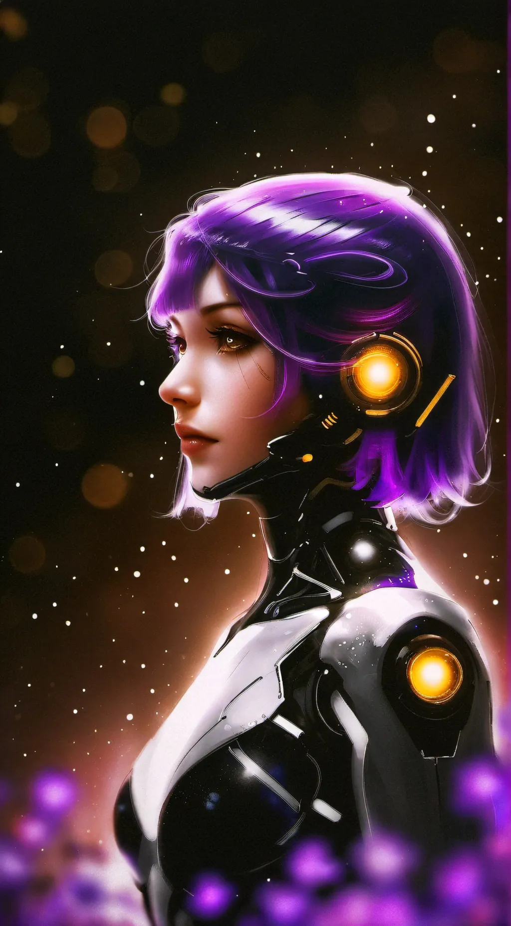 ai character: uzi!!!! background