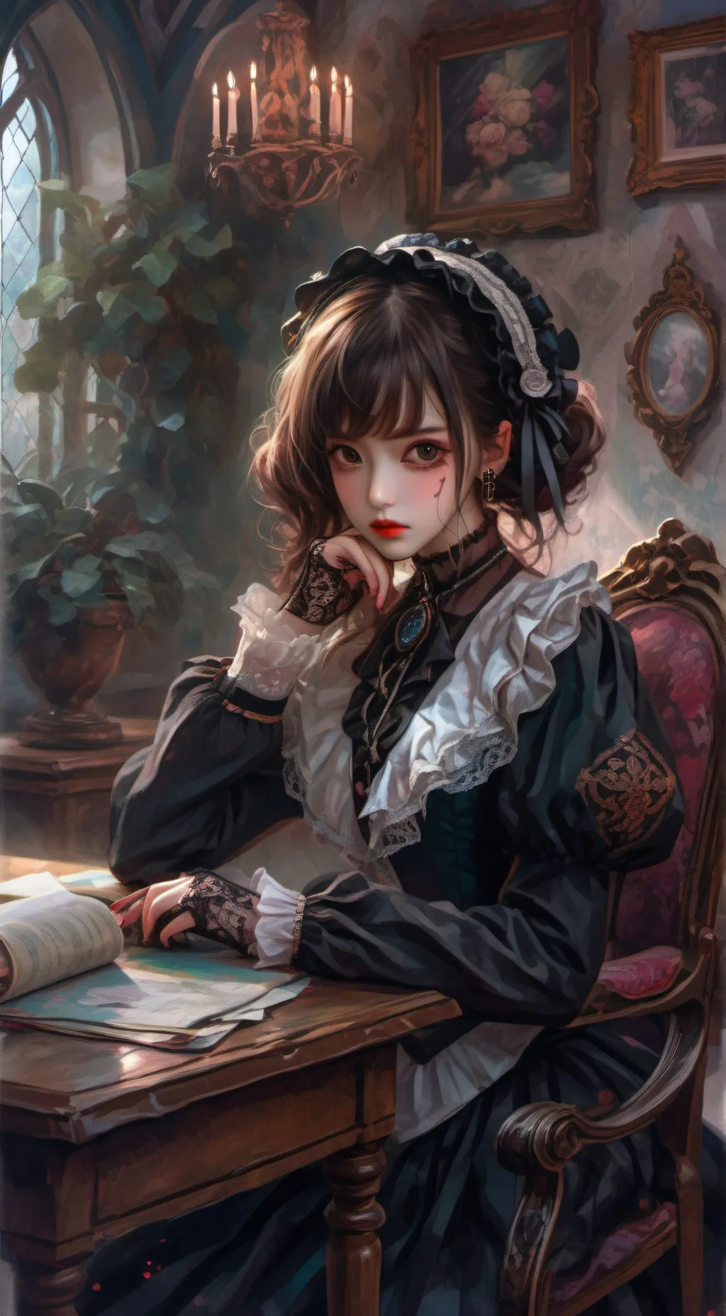 ai character: Rude teacher  background