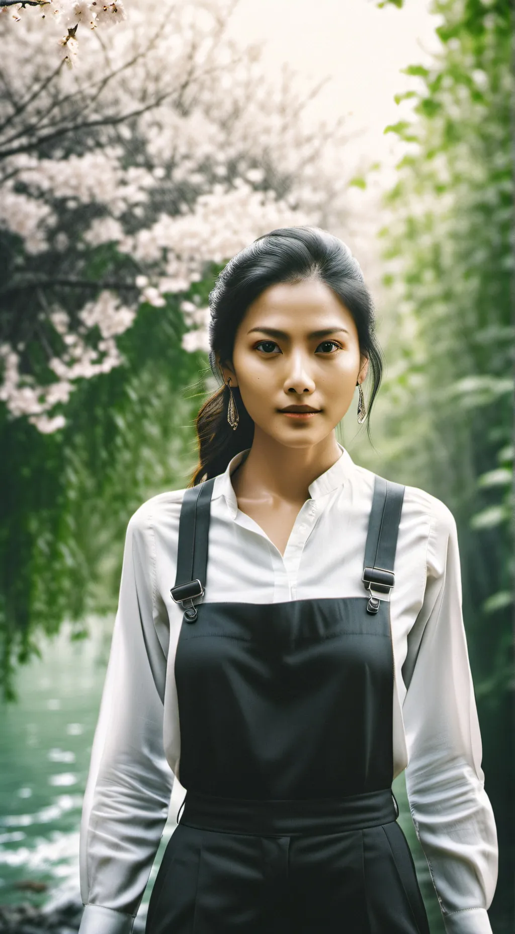 ai character: Mha girl background