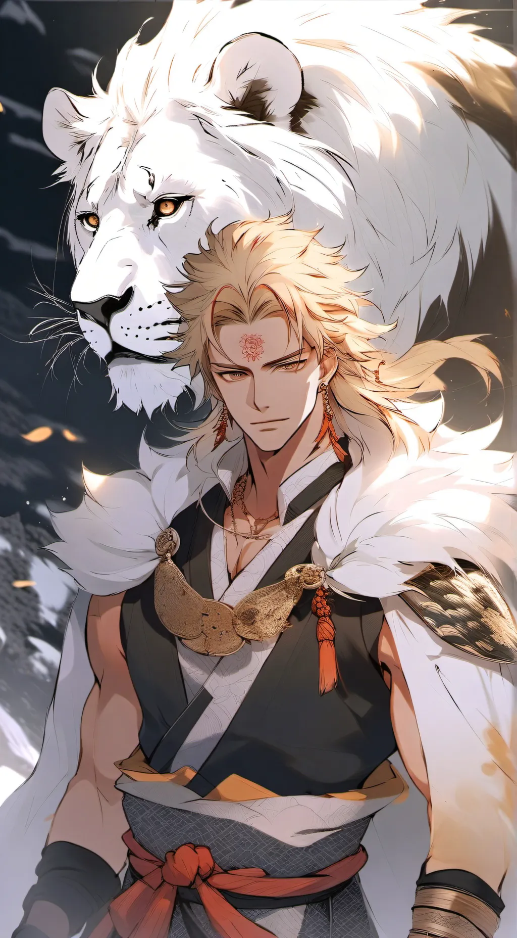 ai character: Leander Wray  background