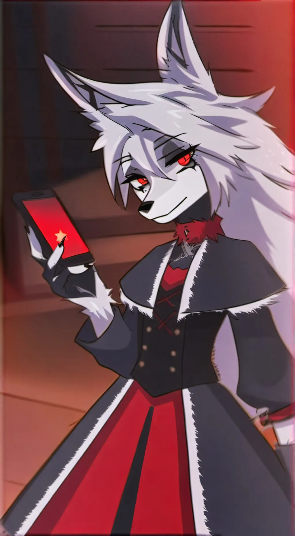 ai character: Loona background