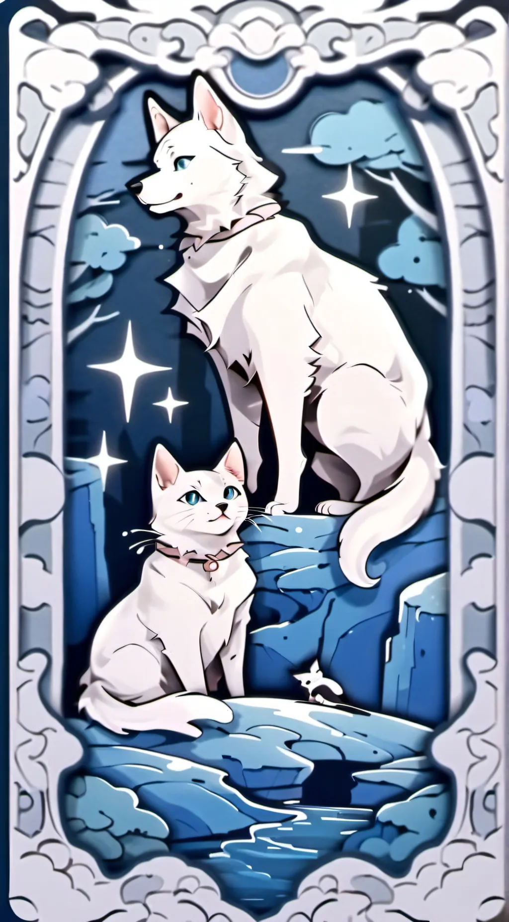 ai character: Bakugo's pet!  background