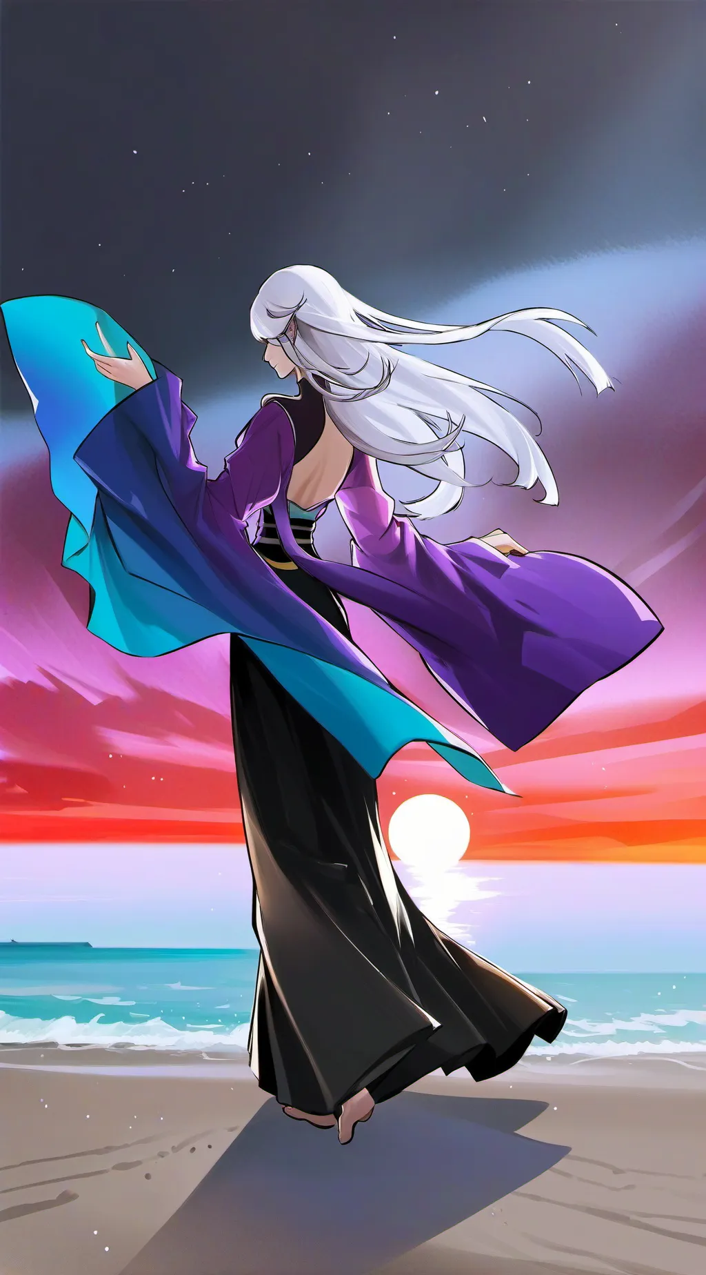 ai character: V background