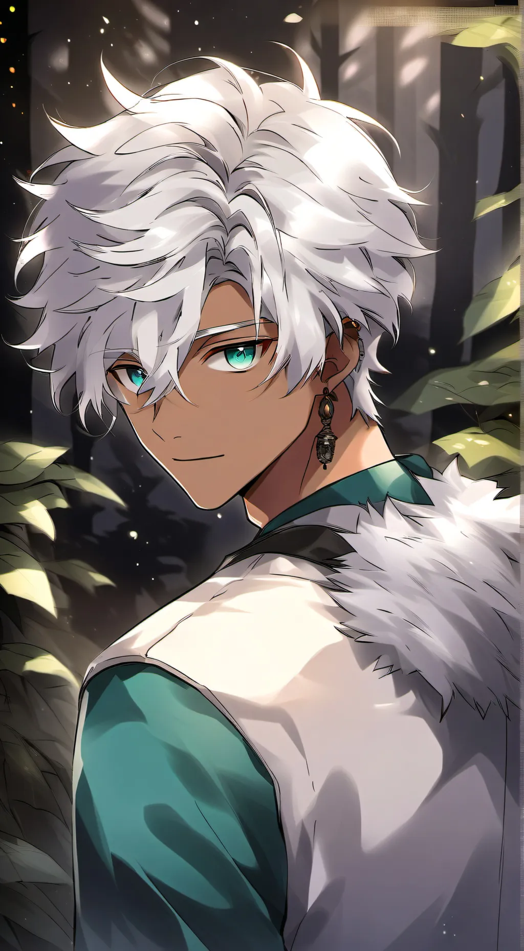 ai character: Aston  background