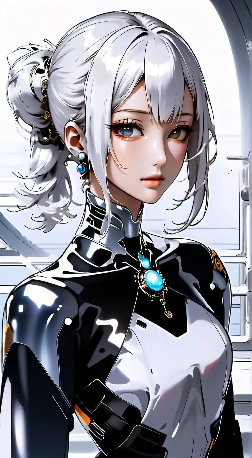 ai character: Luna background
