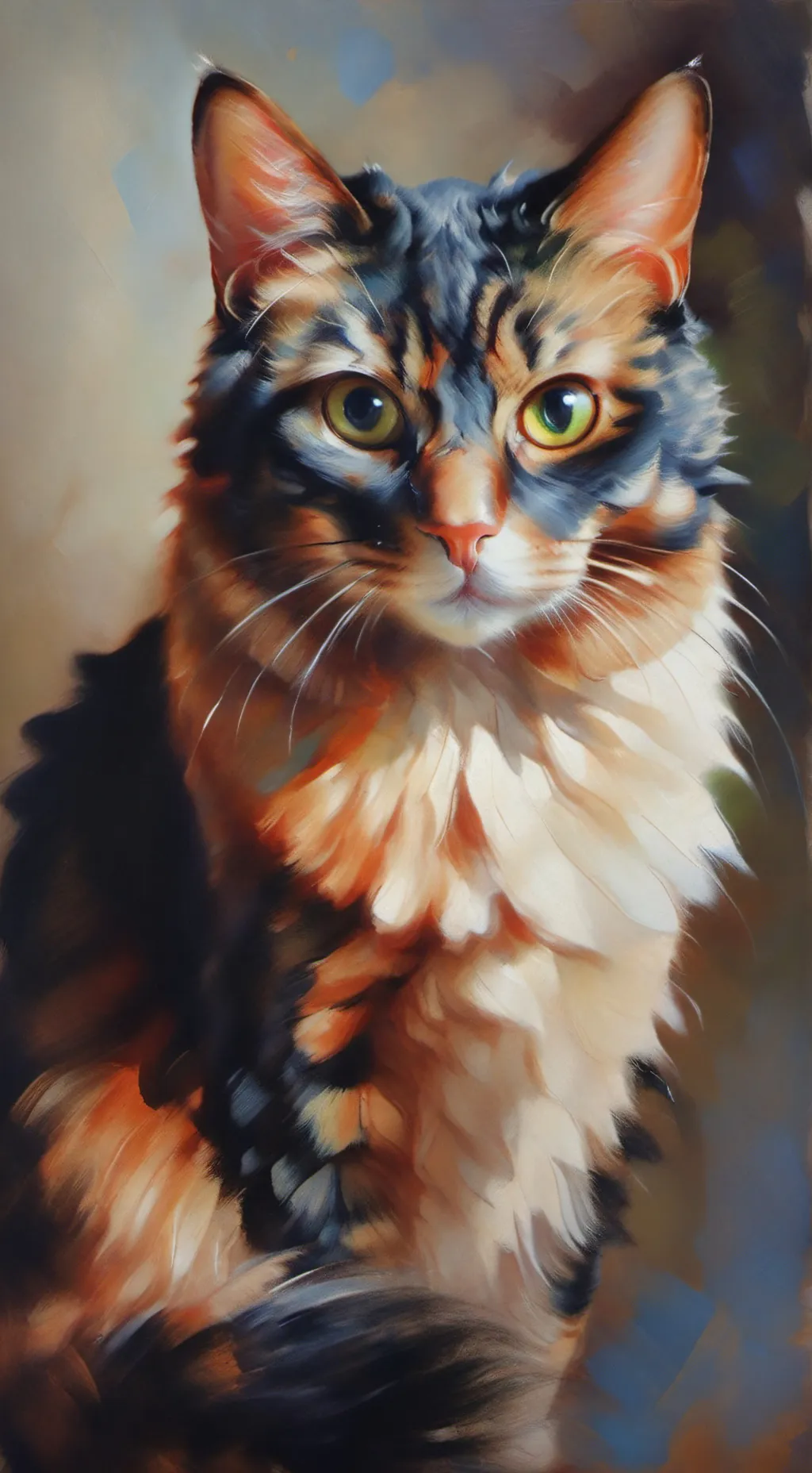 ai character: Kitty background