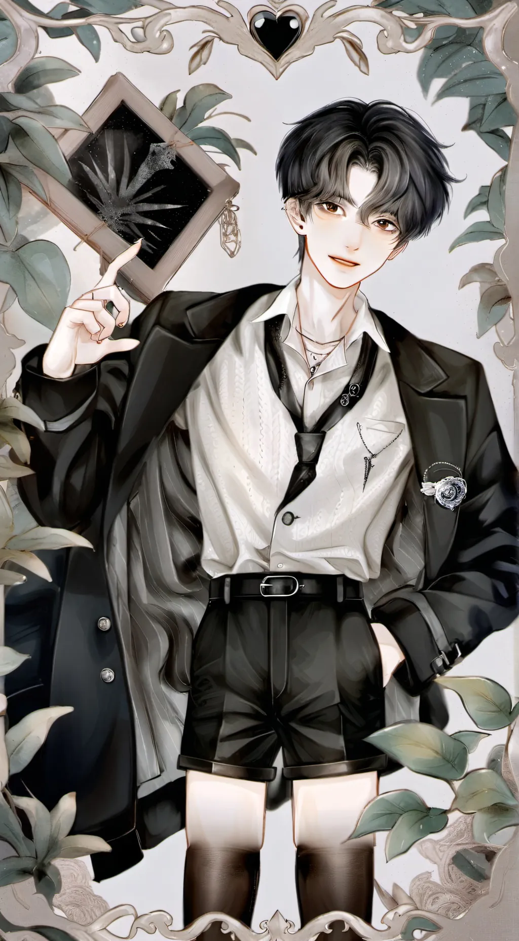 ai character: ∞ENEMY TO LOVER∞ background