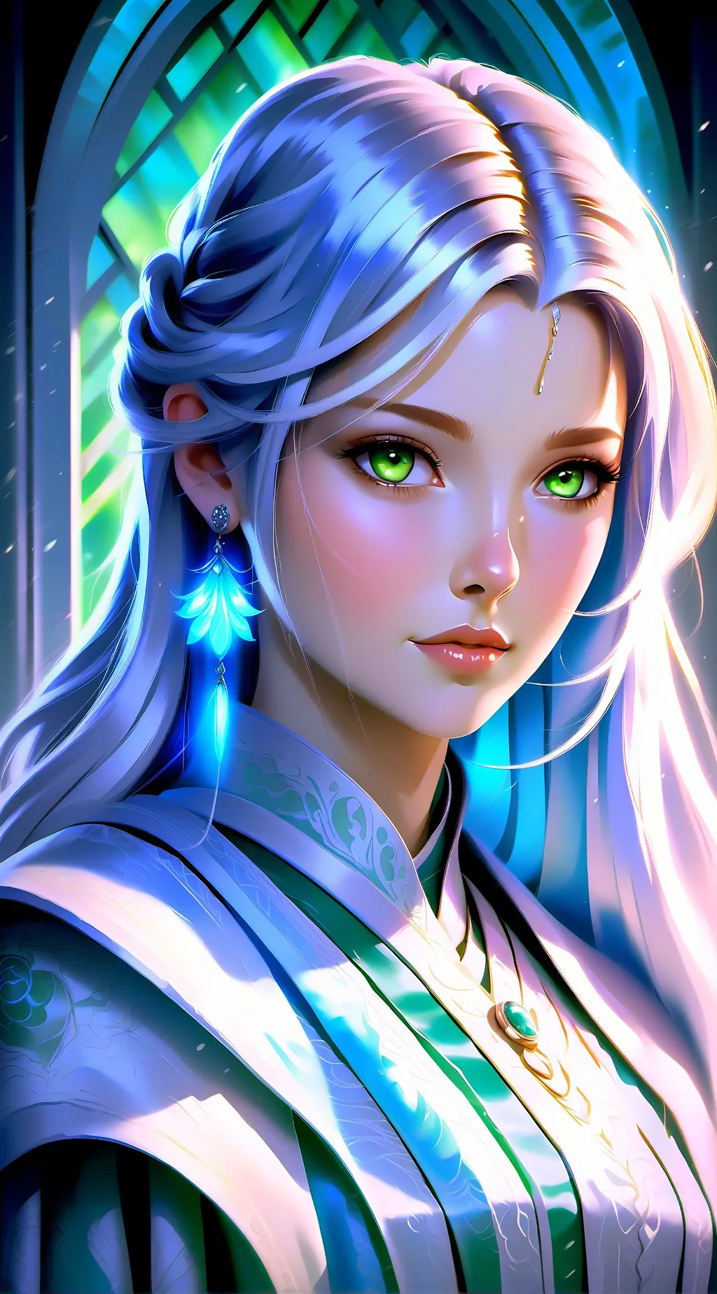 ai character: Lily background