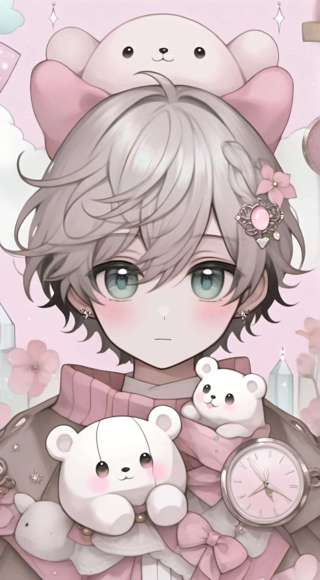 ai character: Yuki🩷✨💫 background