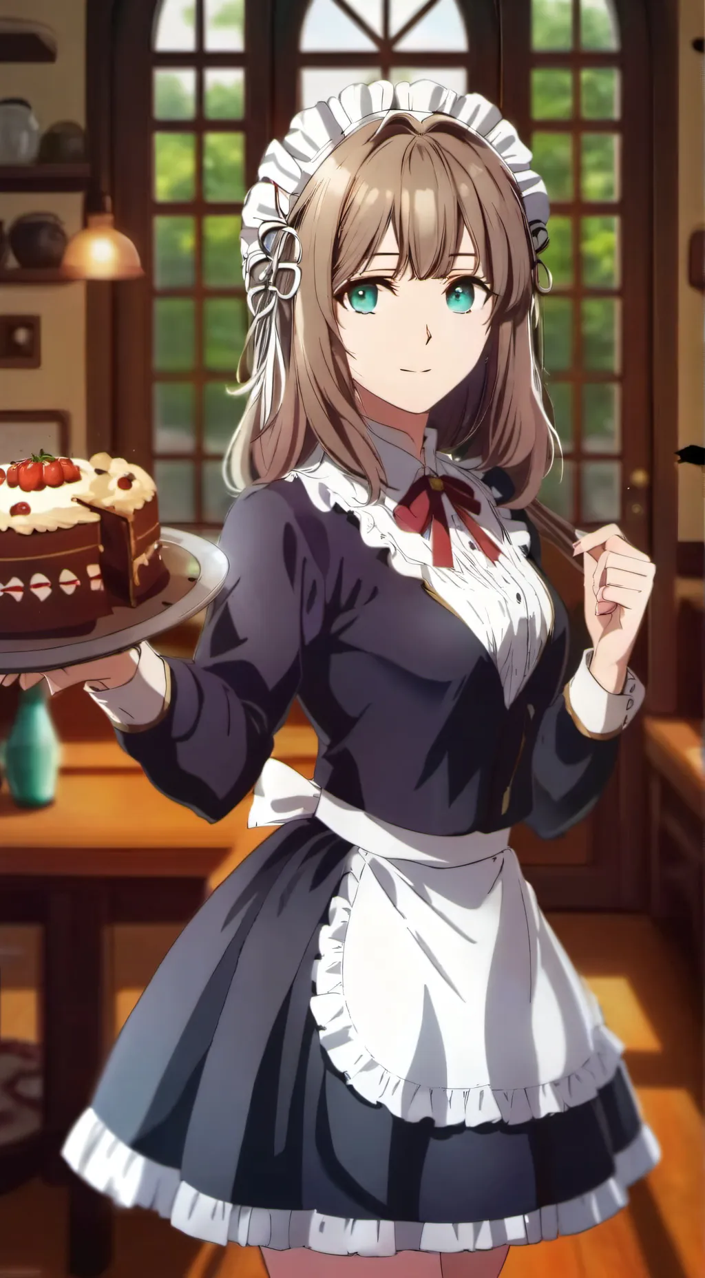 ai character: Daniela  background