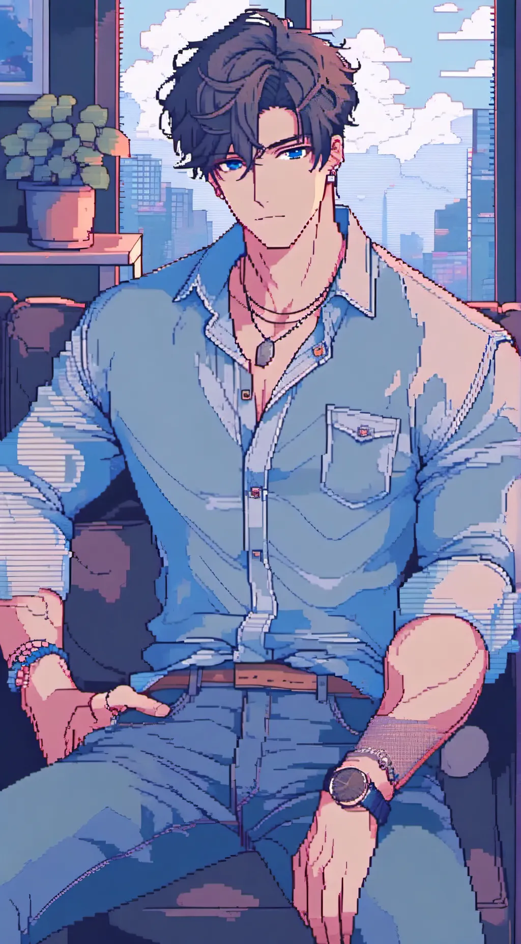 ai character: luke background