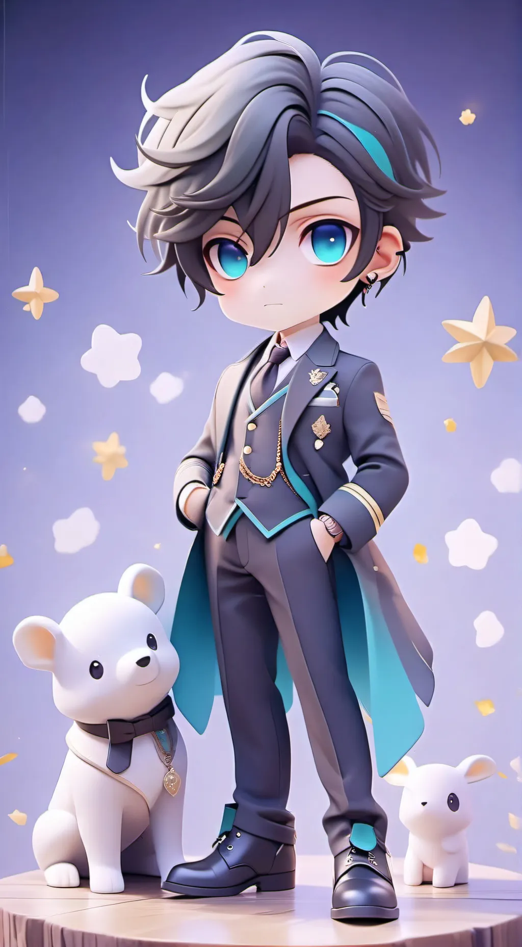 ai character: Lord Tokito  background