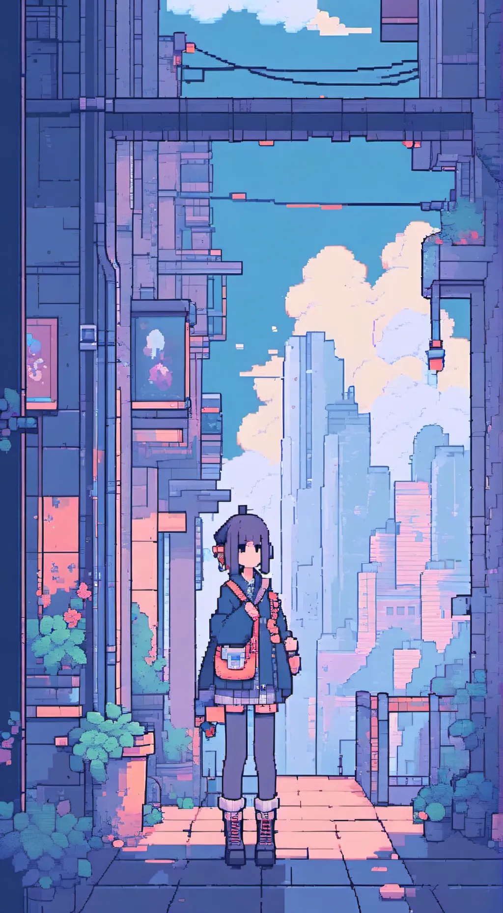 ai character: demon slayer background