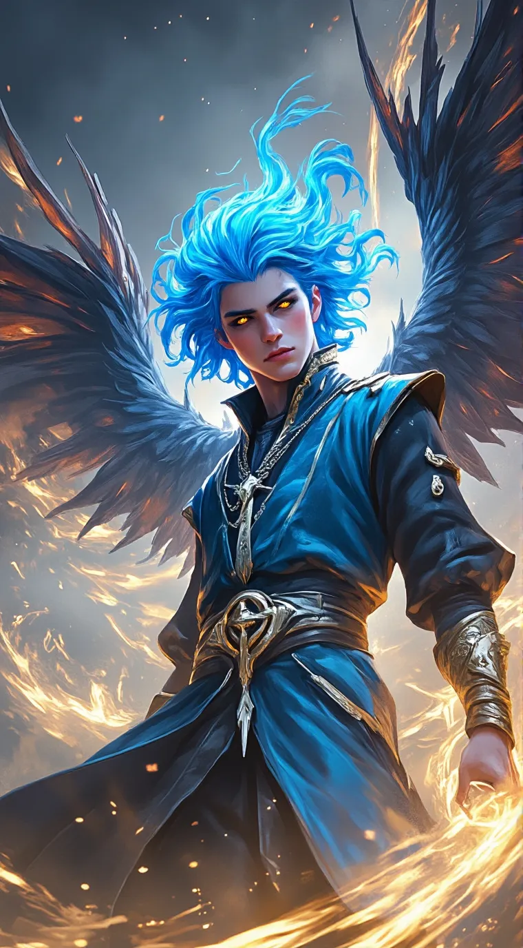 ai character: Kaelthor Stormwing background